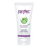 Gel micelar demachiant Aloe Vera, 100 ml, Farmec