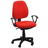 Cumpara ieftin Scaun birou OFF 326, stofa, polipropilena, reglabil inaltime, max 90kg, ergonomic, cu roti, diverse culori