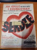 AS - PARTITURA - I. DUNAIAWSKY - SERDTZE, E CANTECUL IUBIREI NOASTRE, ROMANTA NEMURITOARE, pt voce si pian