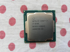 Procesor Intel Coffee Lake, Core i7 8700 3.2GHz Socket 1151 v2. foto