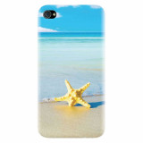 Husa silicon pentru Apple Iphone 4 / 4S, Starfish Beach