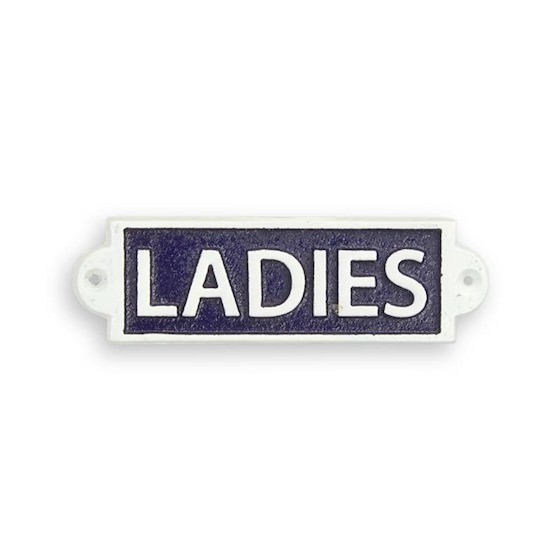 Placheta din fonta&quot;Ladies&quot; CS-69
