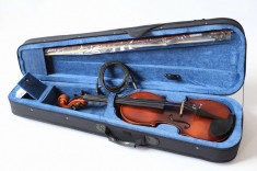 Vioara electro-acustica 4/4 EQ E-Violin Cherrystone toc arcus sacaz jack 6.3 foto