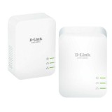 Adaptor PowerLine D-Link DHP-601AV, Gigabit, Starter Kit