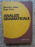 Analize Gramaticale - Alexandru Metea, Sergiu Drincu