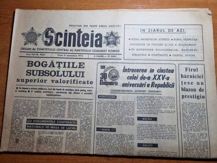 scanteia 8 septembrie 1972-jocurile olimpice munchen