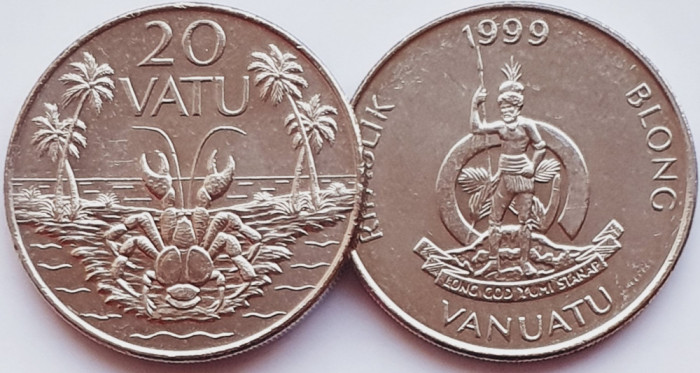 2386 Vanuatu 20 Vatu 1999 km 7 UNC