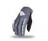 Manusi Moto Cross Enduro UFO Skill Radial Gri 2023, Protectie si Rezistenta, Clarino, Piele Caprioara, Ajustare Velcro, Usoare
