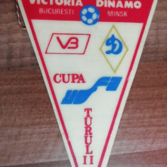 M3 C7 - Tematica sport - fotbal - Victoria Bucuresti - Dinamo Minsk 10 nov 1988