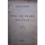 Dari de seama ale sedintelor, vol. XLI