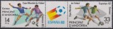 Andorra (Es) 1982 - Campionatul Mondial de Fotbal, serie neuzata