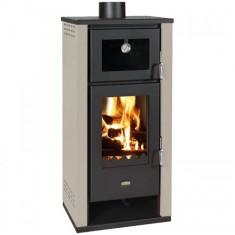 Soba pe lemne, Prity K2 GT F, metalica, 2,5 kg/h, 530 x 400 x 1100