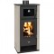 Soba pe lemne, Prity K2 GT F, metalica, 2,5 kg/h, 530 x 400 x 1100