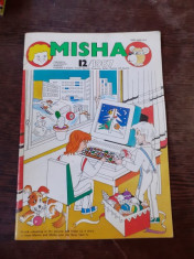 REVISTA MISHA NR.12/1987 (REVISTA PENTRU COPII, IN LIMBA ENGLEZA) foto