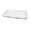 Set 4 tavi albe multifunctionale 40,5 x 30,5 x 4 cm, pentru gradinita si scoala, PLAYBOX