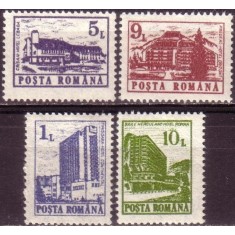 1991 - Hoteluri si cabane (uzuale I ), serie neuzata
