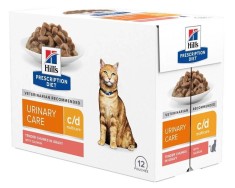 Hill&amp;amp;#039;s Prescription Diet Feline c/d Multicare Salmon 12 x 85 g foto