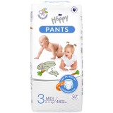 Scutece Happy Pants Midi 6-11kg, 48 bucati, Bella Baby