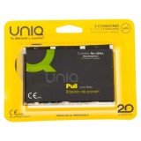 UNIQ - PULL LATEX FREE CONDOMS WITH STRIPS 3 UNITS