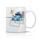 Cana alba personalizata - Stitch-35, INOVATIX&reg;. 330 ml