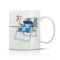Cana alba personalizata - Stitch-35, INOVATIX&reg;. 330 ml