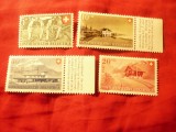 Serie Elvetia 1947 - Pro Patria - Gari , 4 valori, Nestampilat