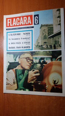 flacara 6 februarie 1965-art. si foto orasul piatra neamt,baia mare,buzau,bradu foto