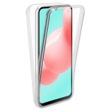 Husa 360&deg; pentru Samsung A52 - 360&deg; Full Body (Fata+Spate) - silicon+plastic - Transparenta - Gekko Mobile&reg;