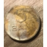MNDRO Romania moneda 5 bani 1953