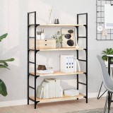 VidaXL Rafturi plutitoare 4 buc. 100x30x2cm lemn masiv acacia netratat