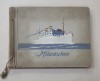 ALBUM CU FOTOGRAFII LIPITE PE CARTON DIN CALATORIILE VASULUI &#039; MILWAUKEE &#039; , PERIOADA INTERBELICA