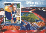 Romania, LP 1524/2000, &quot;Olymphilex&quot; - Sidney 2000, colita nedantelata, MNH, Nestampilat