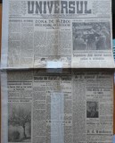 Ziarul Universul, 6 aprilie 1941, Director Stelian Popescu, stiri de pe front
