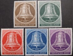 Germania, Berlin, 1953, timbrul 30 Pf cu defect foto