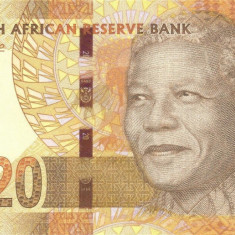 AFRICA DE SUD █ bancnota █ 20 Rand █ 2015 █ P-139b █ UNC █ necirculata