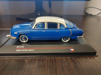 Macheta TATRA 603-1 1958 - Ist Models, scara 1/43, noua. foto