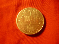 Moneda 1000 lei 2003 aluminiu foto