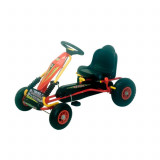 Kart cu pedale si roti gonflabile Racing Car Red, Nichiduta