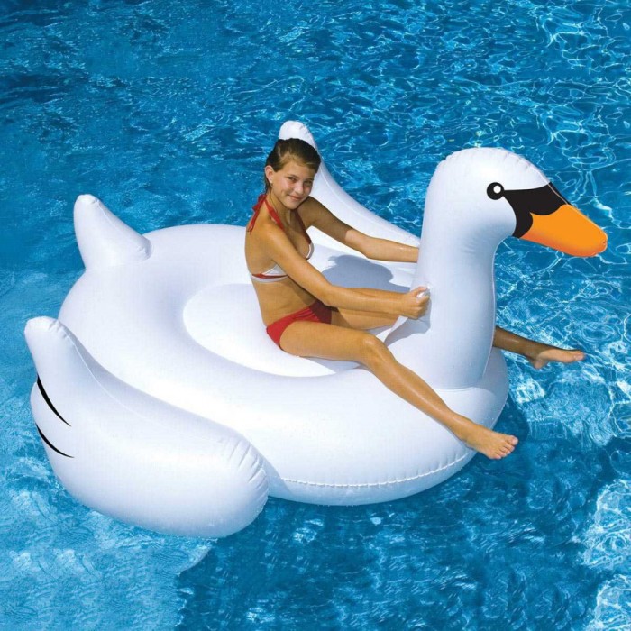 Lebada uriasa gonflabila pentru piscina 200 cm 42115
