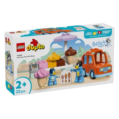 Lego duplo vizita cu blue la furgoneta de inghetata 10458 foto