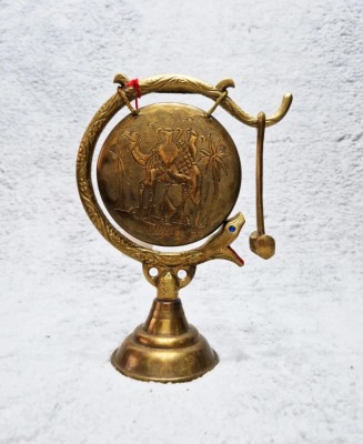 vtg Gong Masa motive Arabe Forma de Sarpe Alama Camila 24 cm inaltime foto