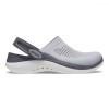 Saboți Crocs LiteRide 360 Clog Kids Gri - Light Grey/Slate Grey, 28, 32