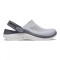 Saboți Crocs LiteRide 360 Clog Kids Gri - Light Grey/Slate Grey