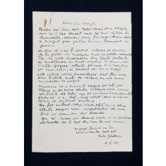 TUDOR JEBELEANU , SCRISOARE CATRE GEO BOGZA , 1967
