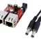 Placă de expansiune RJ45 x2, alimentare PoE, MOD-POE-V2