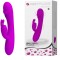 Vibrator Iepuras Hunter, 30 Moduri Vibratii, Silicon, USB, Mov, 17 cm