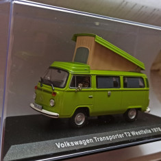 Macheta VW Transporter T2 Westfalia 1978 rulota - IXO/Altaya 1/43 Volkswagen