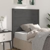 VidaXL Tăblie de pat, gri, 81x4x100 cm, lemn masiv de pin 818697