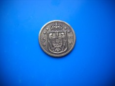 HOPCT ROMANIA 5 LEI 1930-REGELE MIHAI I COPIL