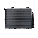 Radiator racire Mercedes Clasa E (W210), 1995-03.2002 Model E200 (2,0 100kw Cu Ac); E200 Diesel (2,0 D 65kw Cu Ac); , Automat, 640x493x32, Cu lipire, SRLine